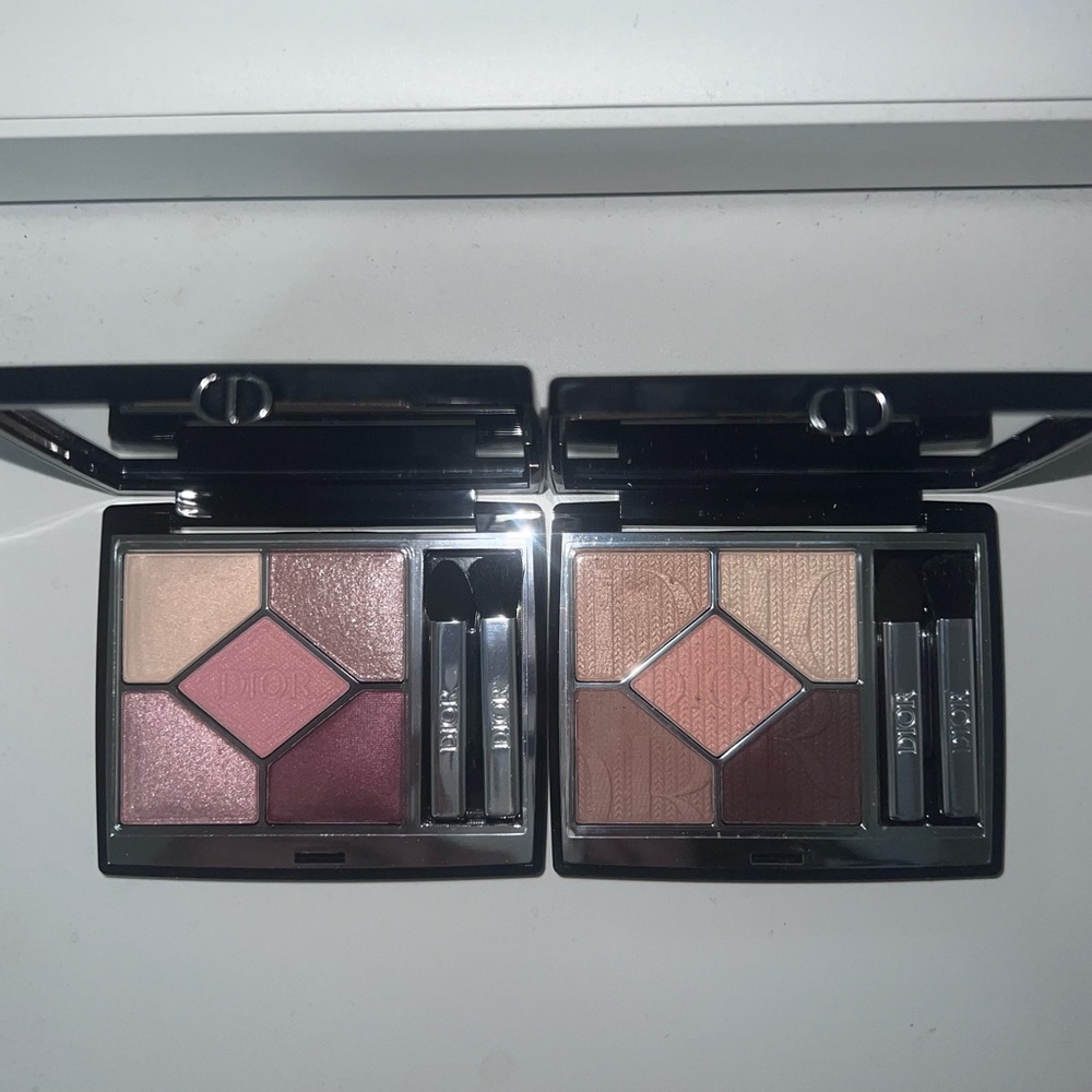 Diorshow 5 Couture Eyeshadow Palette in 743 Pink Tulle & 523 Beige Couture